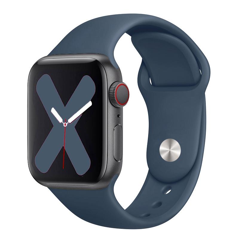 Strap For Apple Watch bands 44mm 45mm 40mm 41mm 42mm 46mm Sport Silicone correa smartwatch Bracelet iWatch Series 10 9 8 11 SE 3