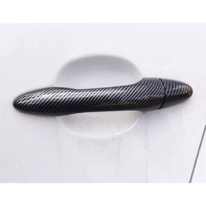 For Kia Sportage 2011-2016 Carbon Fiber Car External Door Handle Cover Trim