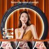 22" Ring Light with Phone & Floor Stand for Beauty, Live Streaming, and Video Shooting