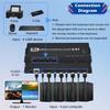KVM HDMI 4x1 Multiviewer Switch 4K HDMI KVM 4 in 1 Out Seamless Quad Multi-viewer Video Cutting Segmentati Switcher for 4 PC