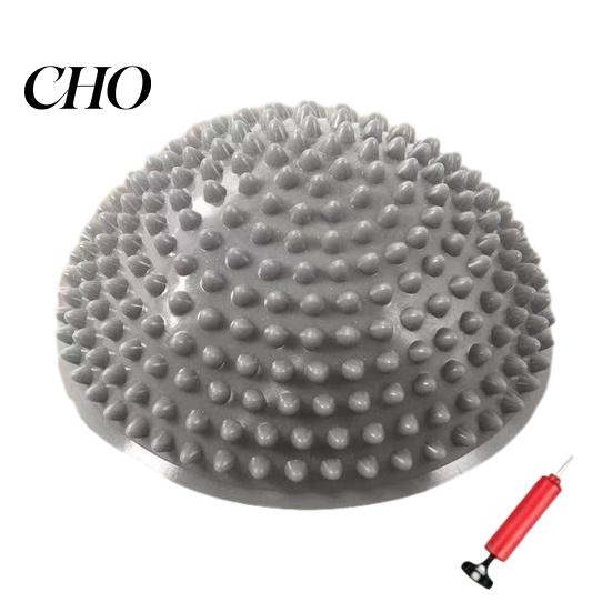 Sensory Development Toy Balance Ball Anti-Slip Thickened Base Hemispheric Massage Design Colorful Non-turning Trainer Preschool Activity Family