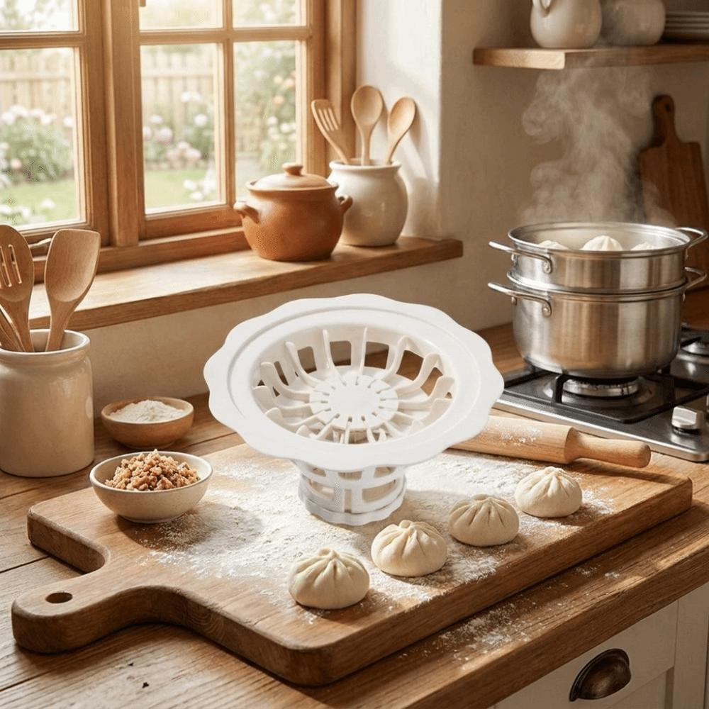 Flower Shaped Dumpling Mold Saving Labor Steamed Bun Mold Baozi Making Mould  Fall Homemade