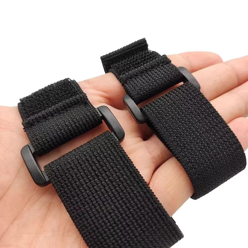 5PCS Hook Loop Magic Elastic Band Nylon Cable Tie New Stretch Nylon Straps  Outdoor