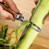 Potato Peeler Stainless Steel Hand Vegetable Cutter Multifunctional Kitchen Gadget Ergonomic Handle for Fruit Carrot Cucumber