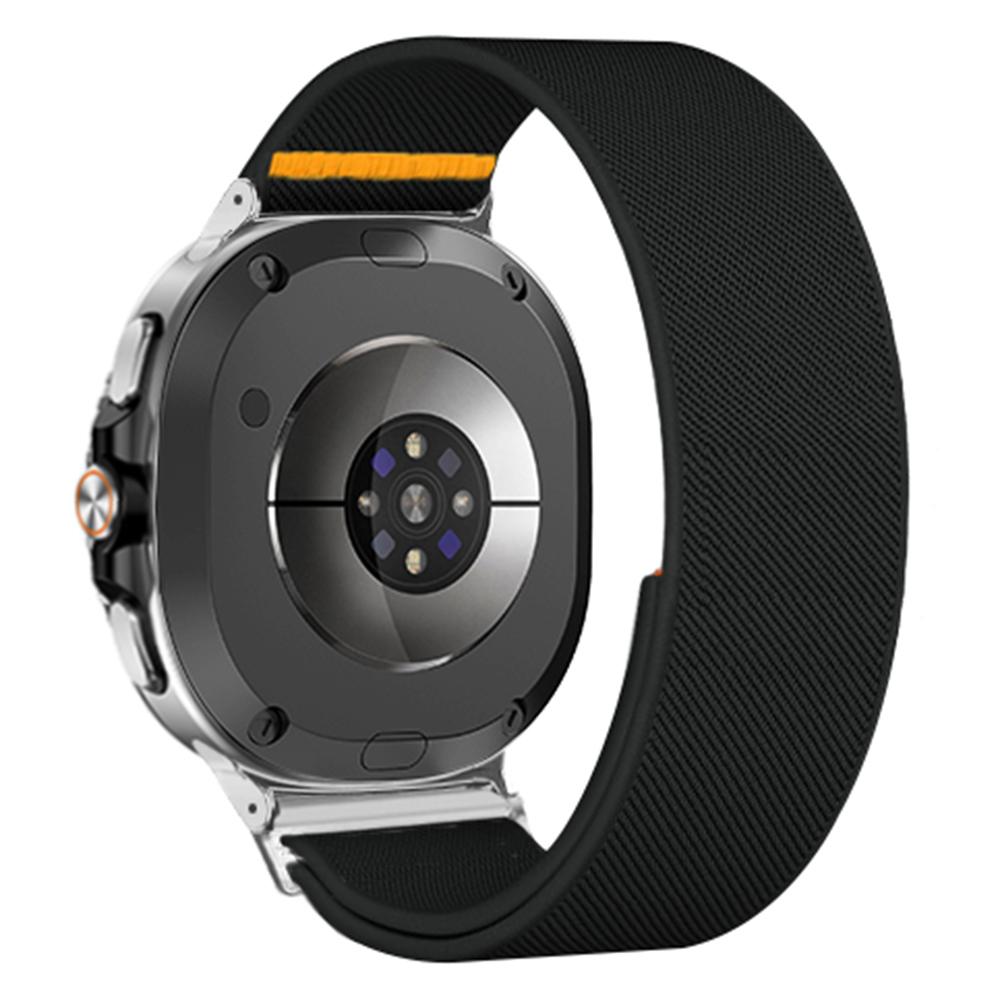 Nylon Watch Band for Samsung Galaxy Watch8 44mm/40mm/Watch8 Classic 46mm Adjustable Elastic Replacement Strap