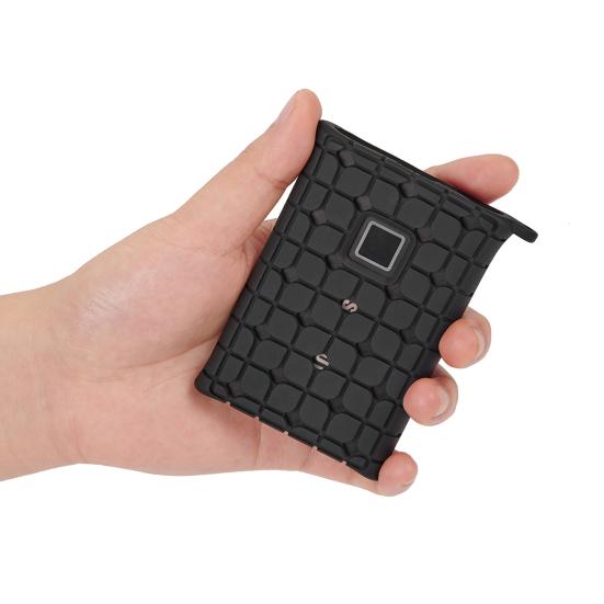 Soft Silicone Anti-fall SSD Hard Disk Protective Cover Carrying Case for Samsung T7 Touch
