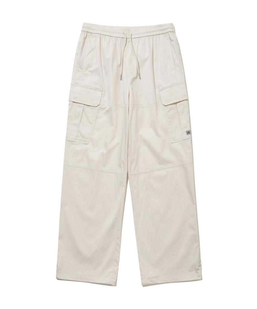 KODAK Company Clean Cotton Semi-Overfit Cargo Pants Ivory