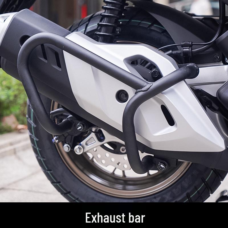 

Полная защита от падения Honda NS150XC: Защита переднего/заднего бампера и выхлопной системы
