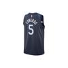 Nike Color Block Sleeveless Basketball Jersey 23-24 Season Timberwolves Edwards 5 Unisex jersey DN2085-105
