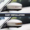 Dynamic Side Mirror Sequential Light For Nissan Altima Teana Sylphy&Sentra 13-19
