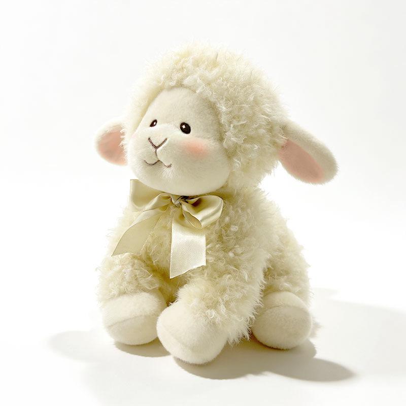 

Очаровательная плюшевая кукла-овечка из шерсти - Черное лицо, Подушка для сна для детей и Подарок 25cm 0.2kg