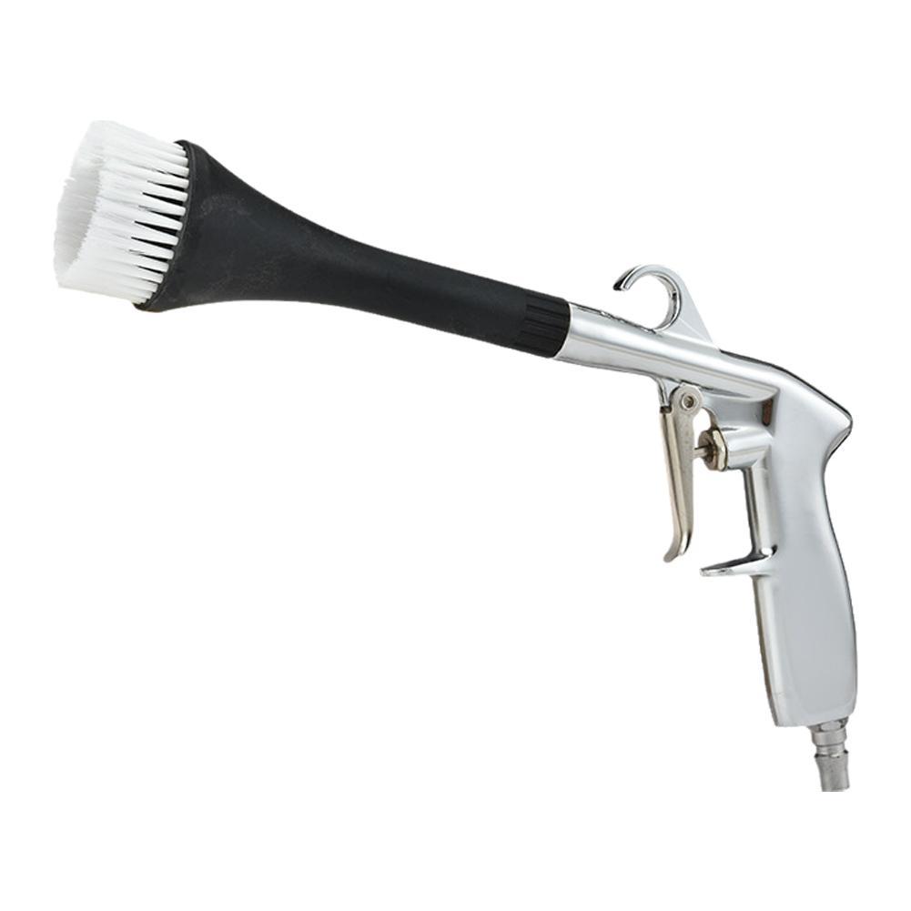 Auto Trockenreinigung Hochdruck Sprühpistole Mit Bürstenwerkzeugen Bürstenpistole Sprühen Reinigung Reinigungsgebläse Trockenes Auto Staub Effizient B H4P2