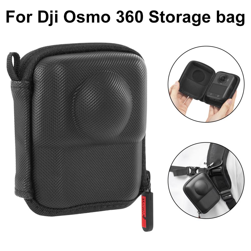 Portable Storage Bag For DJI OSMO 360 Camera Body Case Protective Carrying Bag Full Coverage PU Handbag For OSMO 360 Accessories