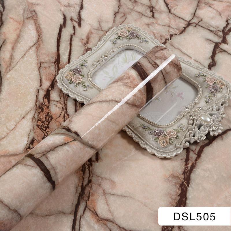Modern Kitchen Marble Contact Paper Vinyl Wall Sticker Marble Cabinet Countertop Stickers Self Adhesive Waterproof PVC Wallpaper