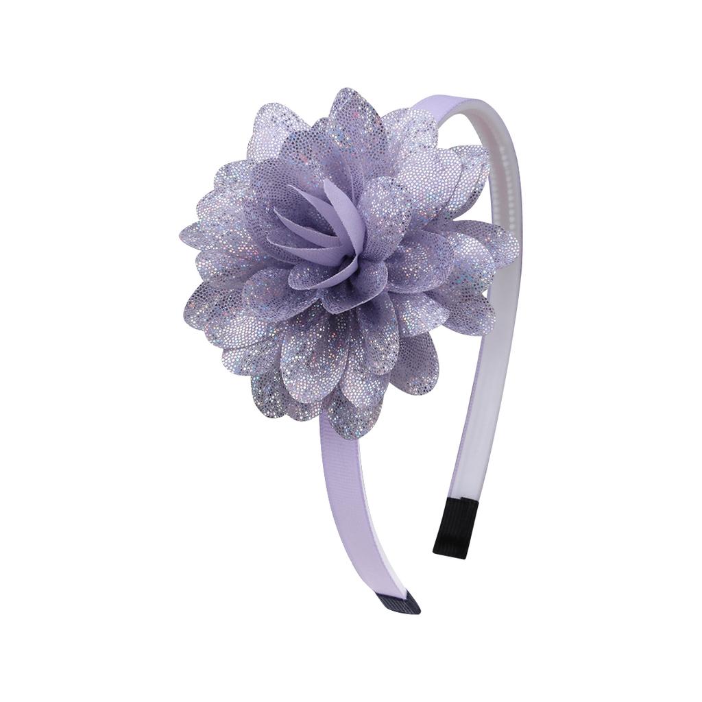 Fashion Laser Flower Hairbands Sweet Women Girls Princess Flower Headbands Headwear Kids Children Hair Accessories Hair Bands
