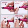 USB Plug Nail Electric Apparatus for Manicure Milling Drill Bit Set Pedicure Machine Gel Remover