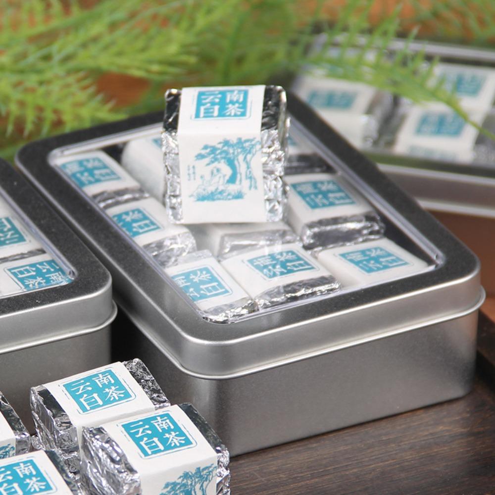 Mini Tuo & Square Tea Gift Box: Black, White, Pu'er & Chenpi