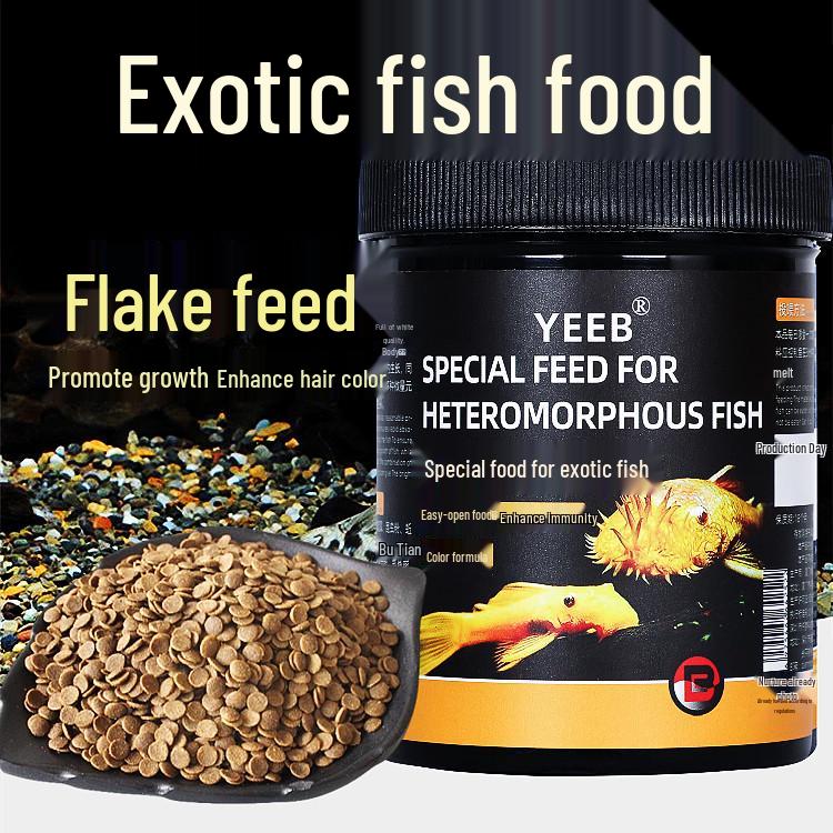Yeeb Alien Sinking Fish Food for Suckerfish, Queen, Sailfin Pleco, and Panda Fish