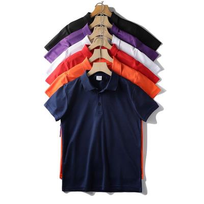 Men's Casual Collared Knit Polo Shirt, Short-Sleeved Summer T-Shirt with Collar, Export Surplus for Domestic Sales