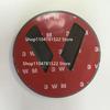 Novo Para Volkswagen VW Emblemas Lixeira de Carro 110mm Emblema de Reposição para Tampa do Porta-malas Traseiro Emblema Decalque de Estilo Automotivo 5ND853630 para Tigua