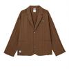 Men's X PHANTACI Fleece Lined Comfortable Casual Business Suit Unisex Coffee