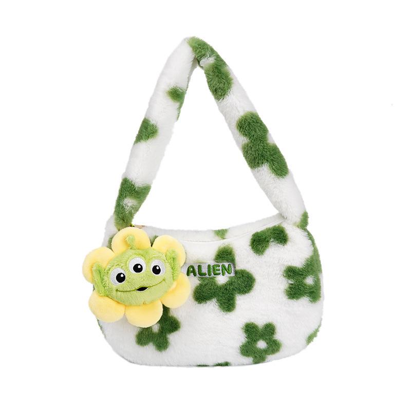 

Оригинальная сумка Лотсо с трехглазым инопланетянином и Винни-Пухом для женского осенне-зимнего сезона Authentic Licensed