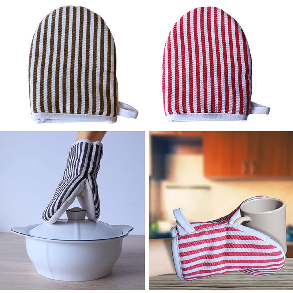 Handschuhe Griff Set Entenschnabel Hohe Qualität Für Küche Zum Schutz der Hände Mikrowellen-Isoliermatte Anti-Heiß 100% Baumwolle Ofenhandschuh