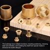 5Pcs Sintered Bronze Flange Sleeve Bearing  for RC Bait Boat DIY Model Accessories