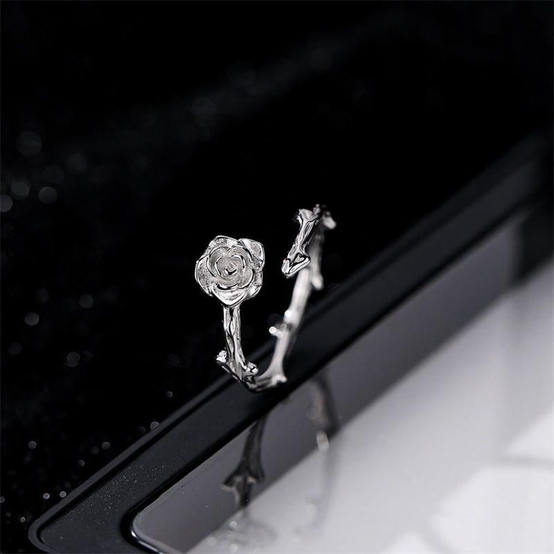 1Pcs Korean Ins Open Alloy Ring Fashion Adjustable Opening Rings Creative Geometric Finger Ring Women's Fashion Jewelry Gift