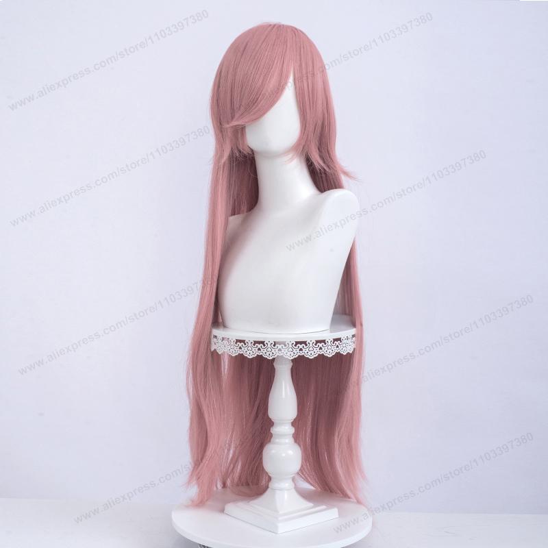 Anime 100Cm Long Staight Cosplay Synthetic Wig Black White Red Pink Brown Gold Blue Women Heat Resistant Hair High Quality Wigs