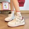 Little White Shoes Women's New Autumn Shoes Women's Shoes Versatile Student Sports and Leisure Shoes Thick Baseplate Shoes Women's Shoes