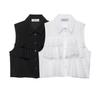 Araltay New Arrival Fashion Style Women's Clothing Fashion All-Match Minimalist Translucent Laminated Decoration Tops 1971804