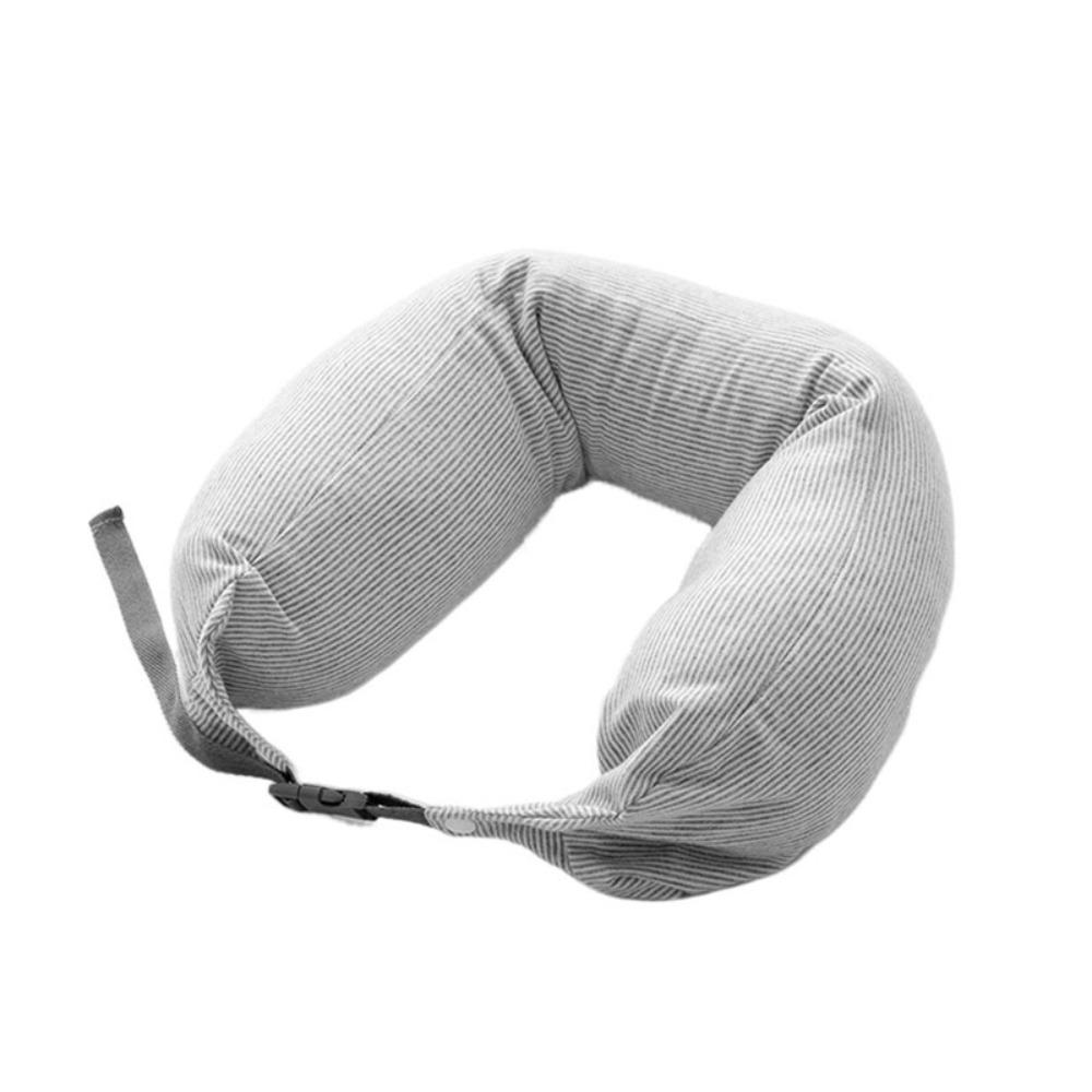 Japanese Style Sleep Neck Support U Shaped Bendable Roll Pillow Portable Nap Pillow  Lumbar
