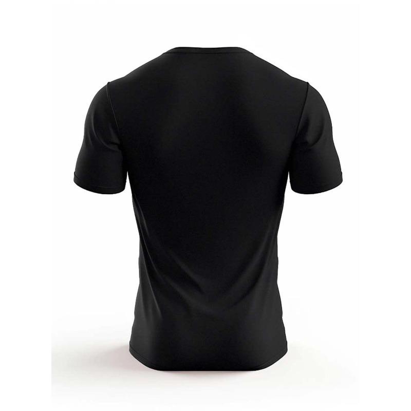 Happy Moments Praise God Print Men's Round Neck Short Sleeve Tee Fashion Regular Fit T-Shirt Top For Spring Summer Holiday Leisure Vacation
