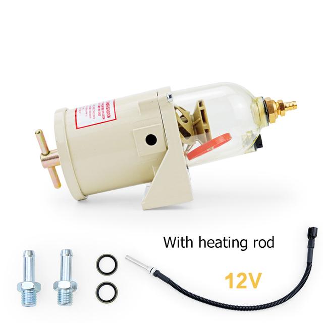 500FG 500FH Kraftstofffilter Bootsmotor Kraftstoff Dieselkraftstofffilter Öl/Wasserabscheider Boot LKW 90GPH Für Auto Boot