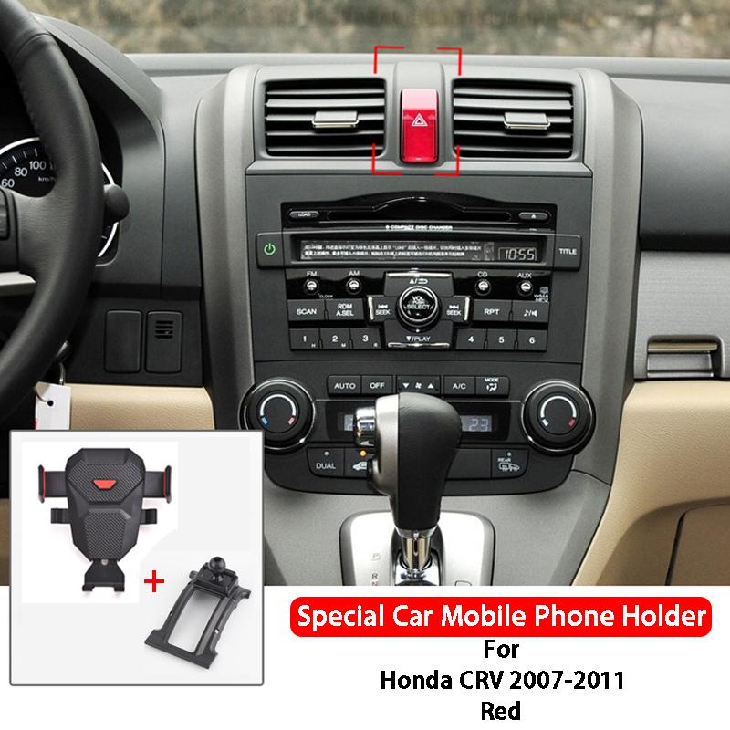 Car Air Outlet Bracket Support Mobile Phone Mount Cell Phone Holder For Honda CRV Breeze Avancler Car Styling Auto