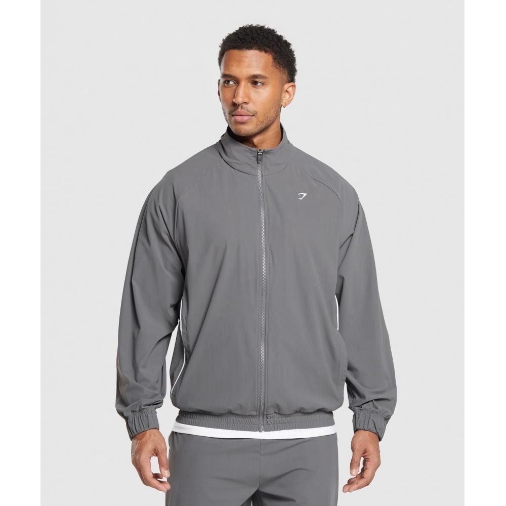 

Gymshark Контрастный трек Top Pitch Grey A2b3g Gb7q XS