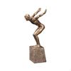 Abstract Sculpture Sports Figure Figurine Man Human Body Statue Artwork Creative Home Decor for