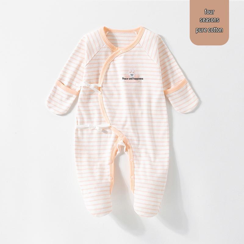 

Комплект песочников для новорожденных: Варежки, Слитный комбинезон с ножками, Ползунок 52 cm