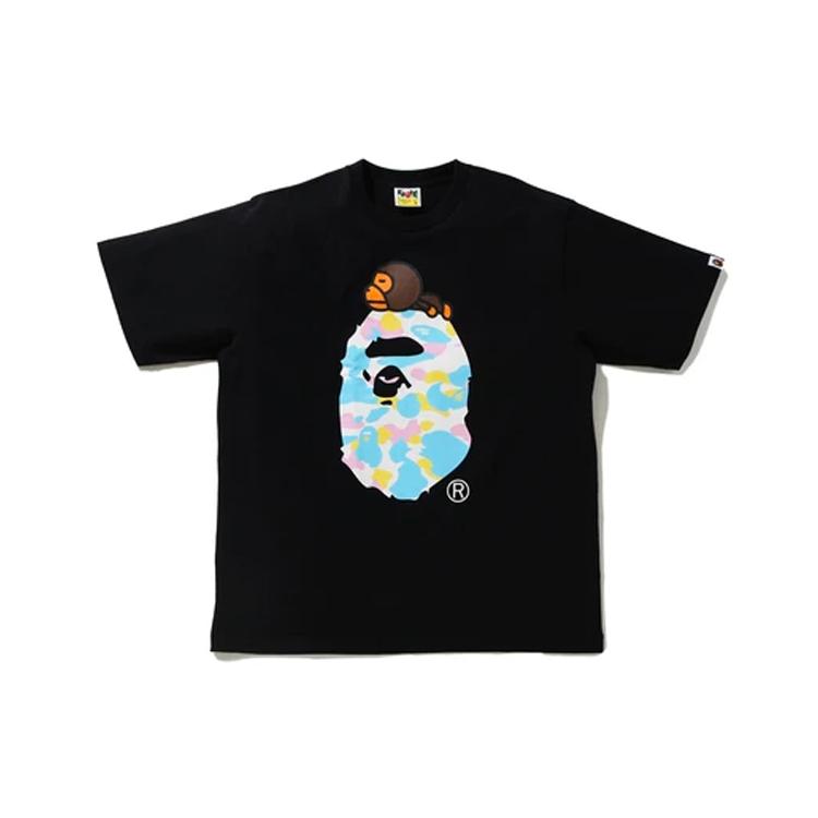 Bape New Multi Camo Milo On Ape Relaxed Tee 2H30-110-008
