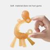 Silicone Teether Toys Baby Nursing Teether Gifts Newborn Cartoon Rabbit Teether Toys Teething Infant Chewing Toy