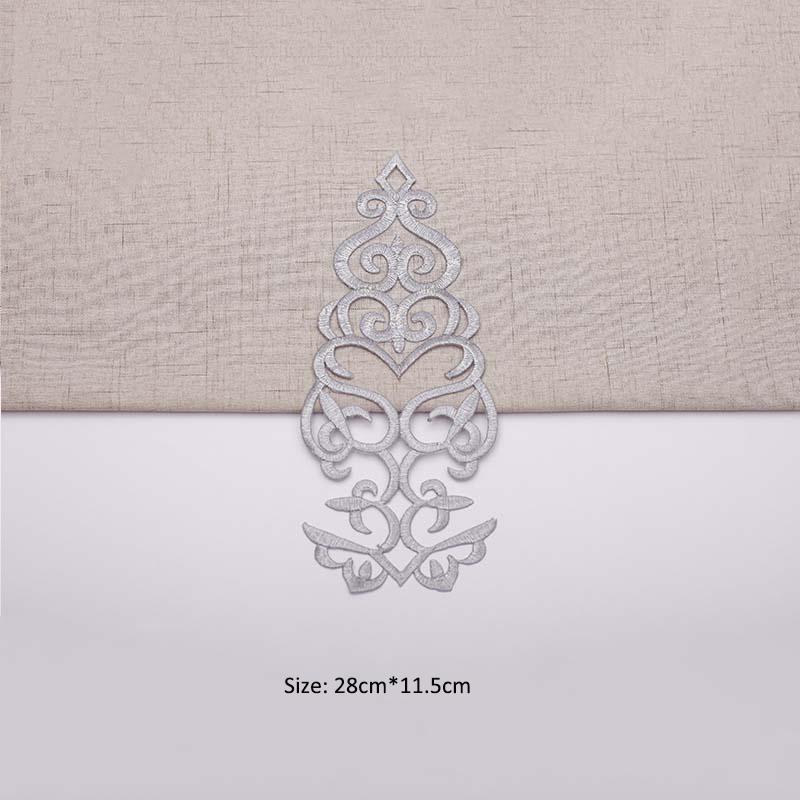 Diy Garment Decorative Hotfix Accessories Patch Sticker Embroidery Costume Dress Bag Hat Edge Embellished Iron-on Applique Patch
