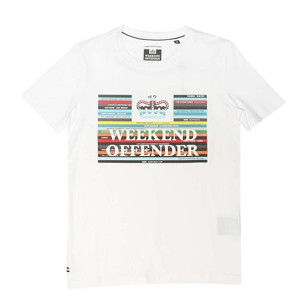 Weekend Offender Chłopięca koszulka Spine