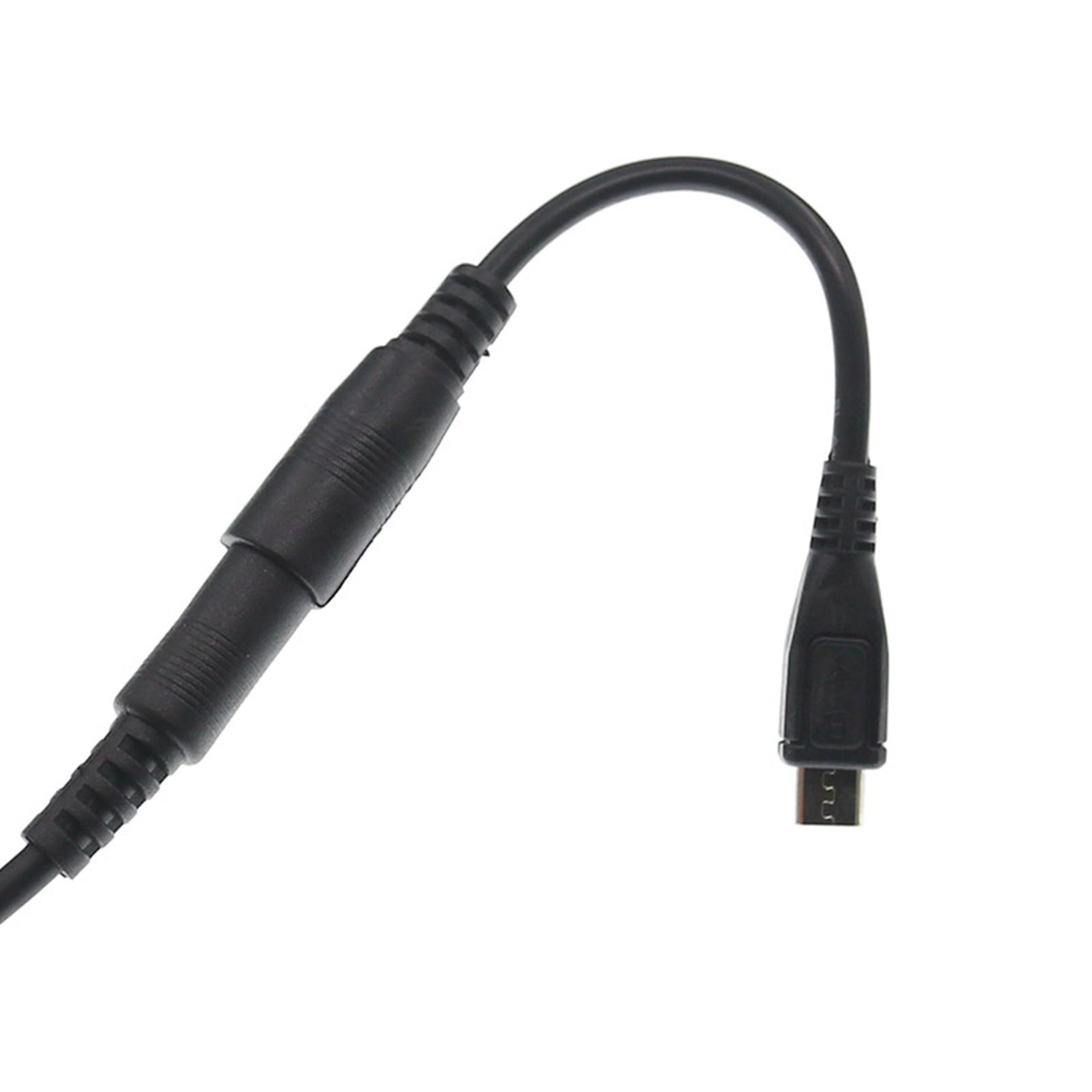 Кабель для зарядки 5 В 3 А DC5521 Female to Micro USB Male адаптерный провод 5 — фото 6