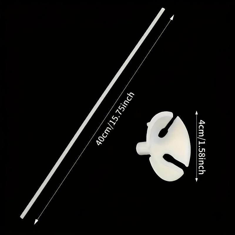 Balloon Stick Holder with Cup, Durable Base Holder, Handheld Balloon Holder, Party Supplies. Suitable for Wedding Decoration