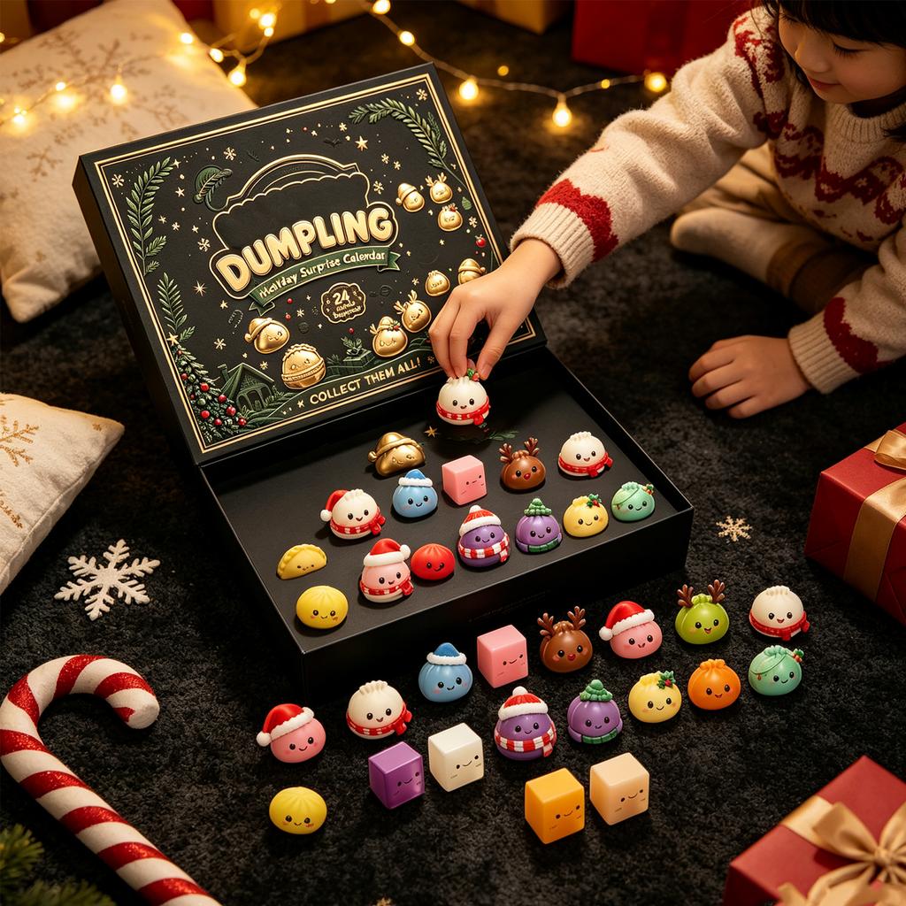 Christmas Advent Calendar -Day Countdown with Toys - Stress Sensory Toys for Kids and Adults