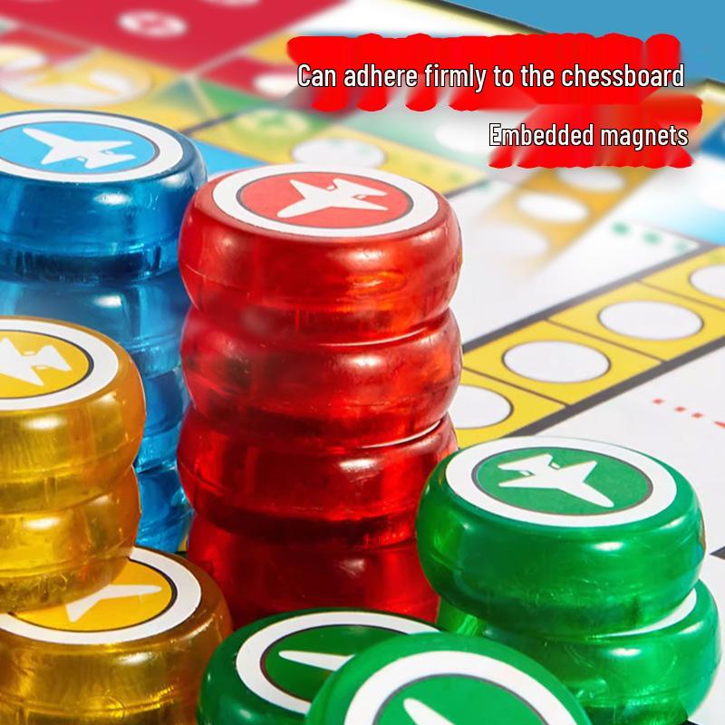 

Magnetic Foldable Aeroplane Chess Game for Kids - Educational Parent-Child Toy