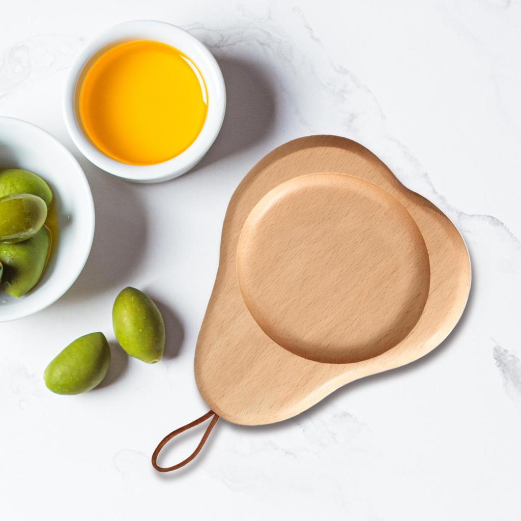 Holzbeständige Matte Tragbare Holzuntersetzer für Getränke Unterseite für Trinkbecher Teetassenuntersetzer für Kaffee Untertasse Tassenuntersetzer