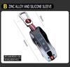 Obudowa kluczyka samochodowego ze stopu cynku Shell Fob do Porsche New Cayenne Panamera 911 992 Taycan Car Protect Interior Accessories