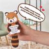 Positive And Cute Raccoon Doll Raccoon Doll Gifts For Family And Friends